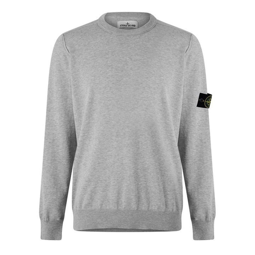 Stone Island Cotton Nylon Knitwear - Grey